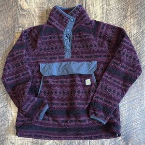 CARHARTT WOMEN'S RELAXED FIT FLEECE PULLOVER -  MEDIUM